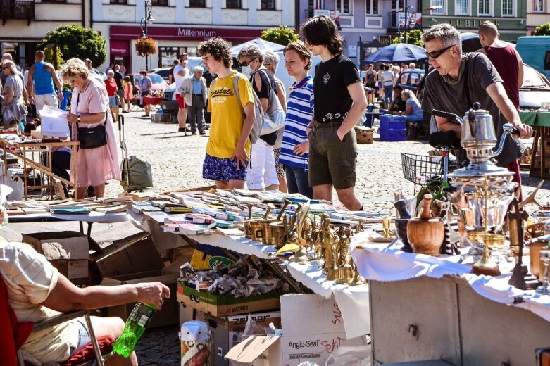  Lipcowy pchli targ w Skierniewicach [ZDJĘCIA] 