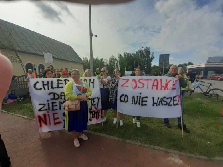  Mają dość straszenia! Wielki protest zdesperowanych objętych planami budowy CPK 