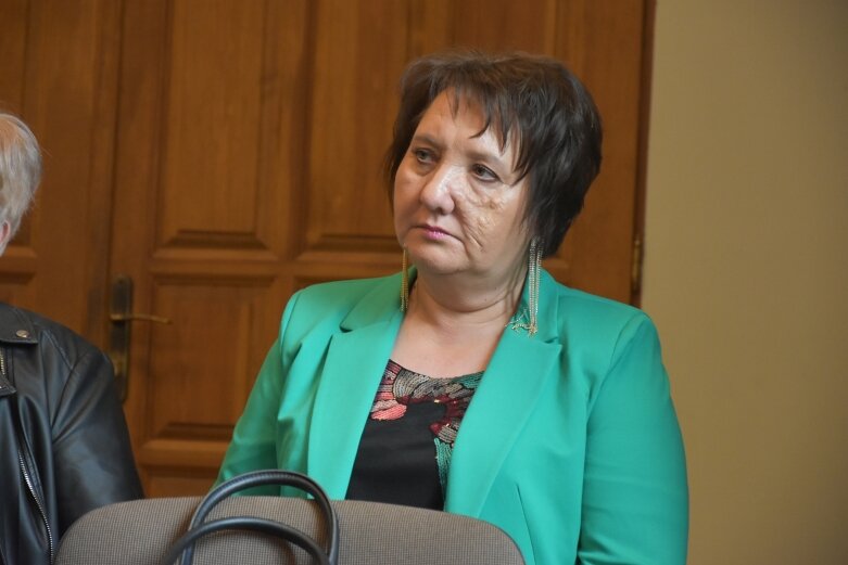  Marta Czajka w roli przewodniczącej rady gminy Lipce Reymontowskie 