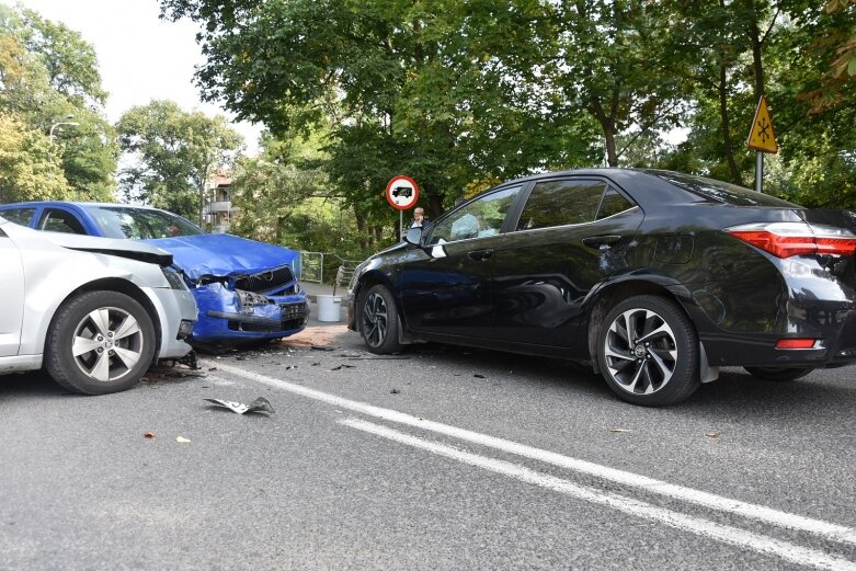  Nie ustąpił pierwszeństwa. Jedna osoba w szpitalu 