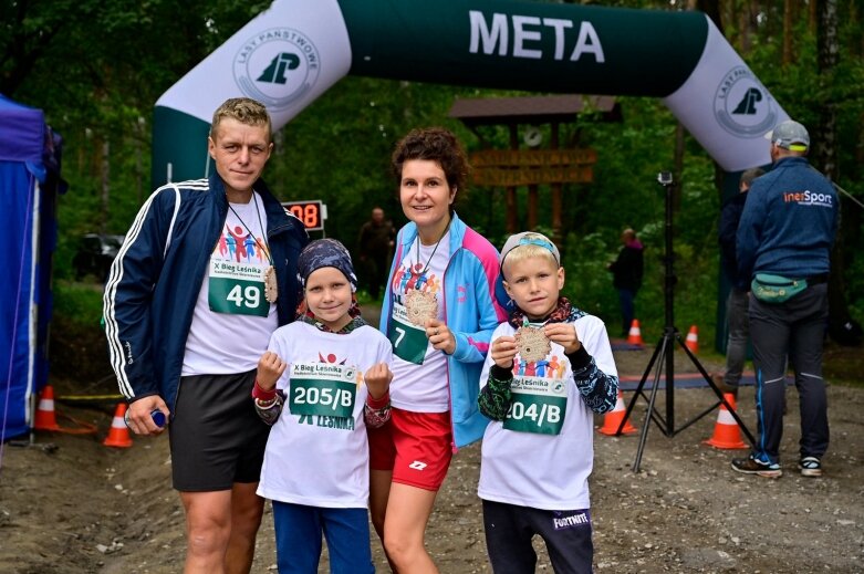  Niemal 200 osób pobiegło z leśnikami. Już dziesiąty raz! 