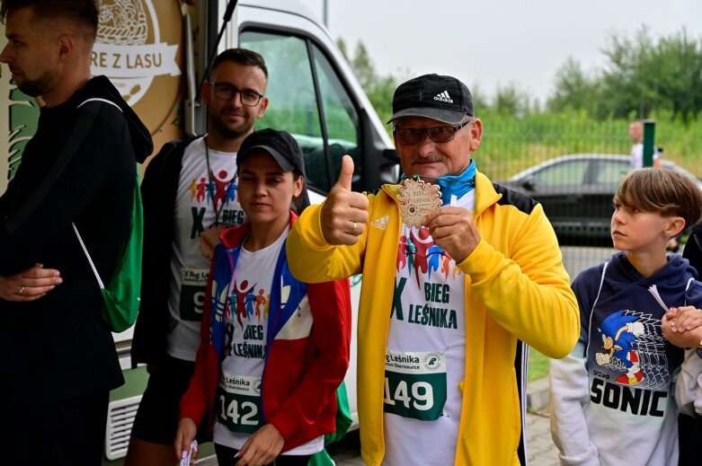  Niemal 200 osób pobiegło z leśnikami. Już dziesiąty raz! 