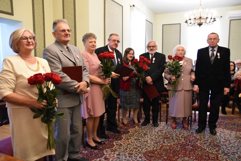  Odznaczeni medalami za długoletnie pożycie małżeńskie 