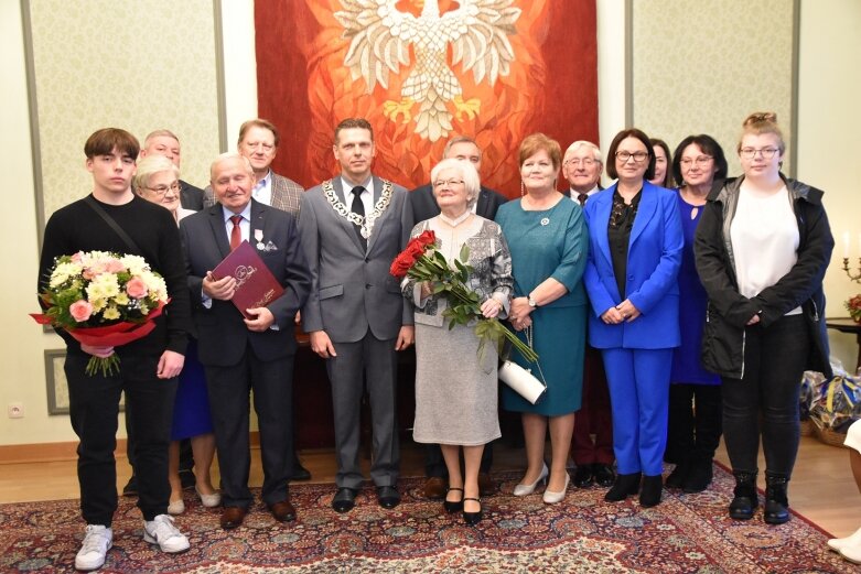  Odznaczeni medalami za długoletnie pożycie małżeńskie 