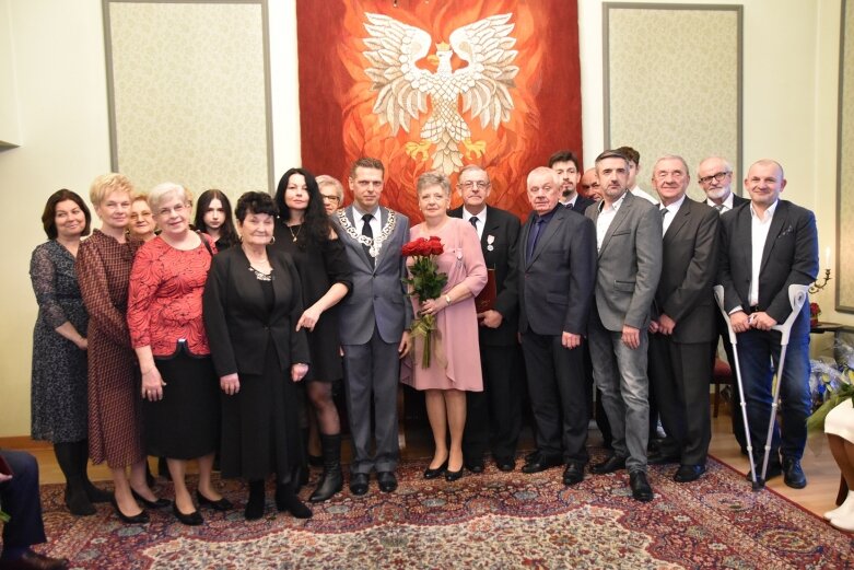  Odznaczeni medalami za długoletnie pożycie małżeńskie 