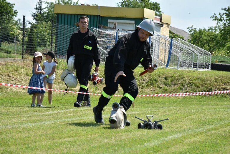  OSP Mokra Lewa wygrywa w gminnych zawodach 