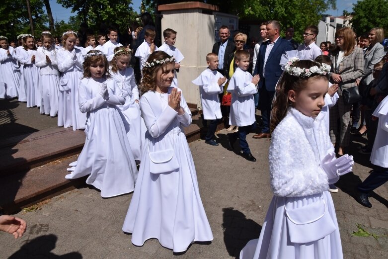  Pierwsza komunia w kościele św. Jakuba 