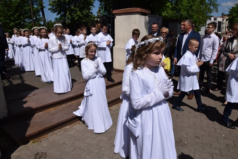  Pierwsza komunia w kościele św. Jakuba 