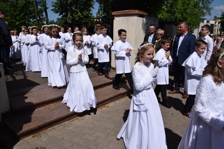  Pierwsza komunia w kościele św. Jakuba 