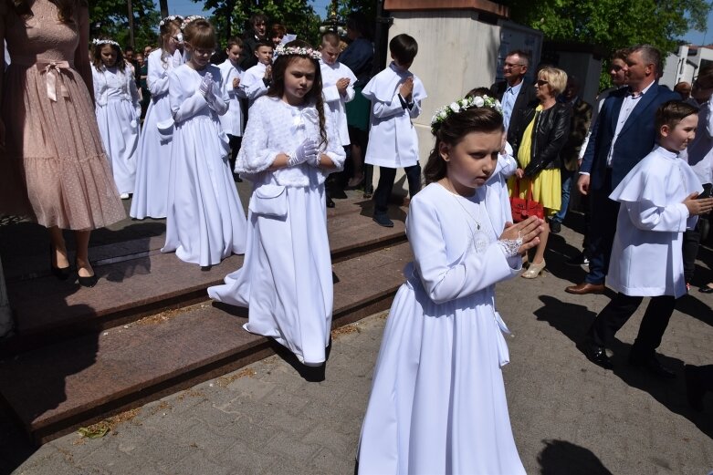  Pierwsza komunia w kościele św. Jakuba 