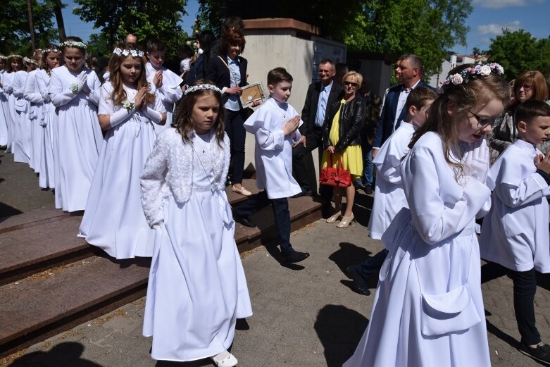  Pierwsza komunia w kościele św. Jakuba 