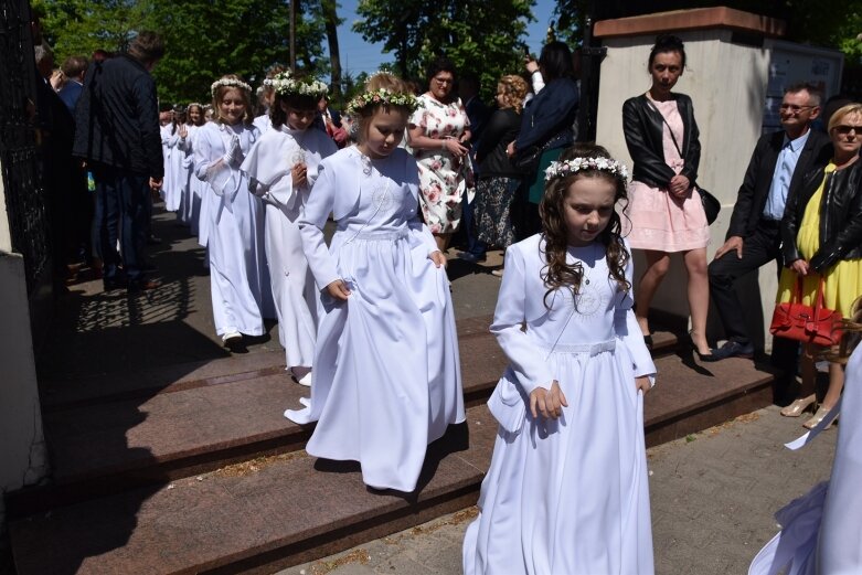  Pierwsza komunia w kościele św. Jakuba 