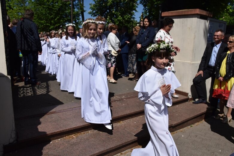  Pierwsza komunia w kościele św. Jakuba 