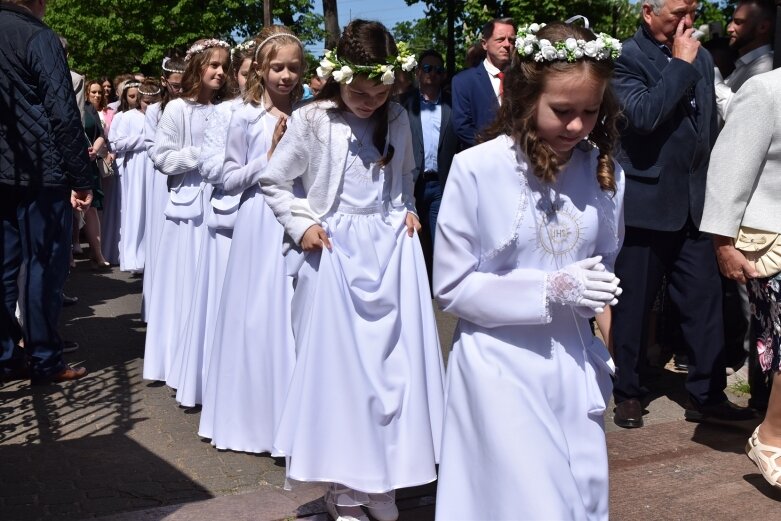  Pierwsza komunia w kościele św. Jakuba 