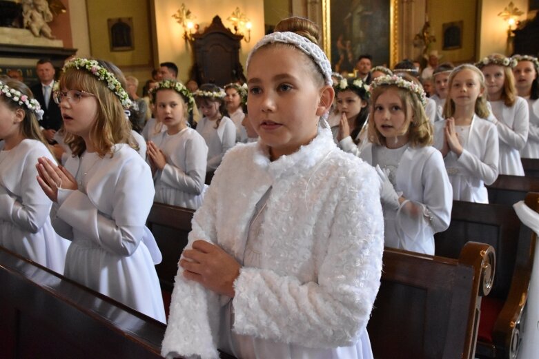  Pierwsza komunia w kościele św. Jakuba 