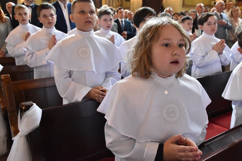  Pierwsza komunia w kościele św. Jakuba 