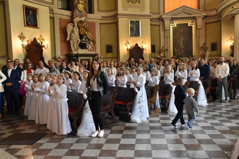  Pierwsza komunia w kościele św. Jakuba 