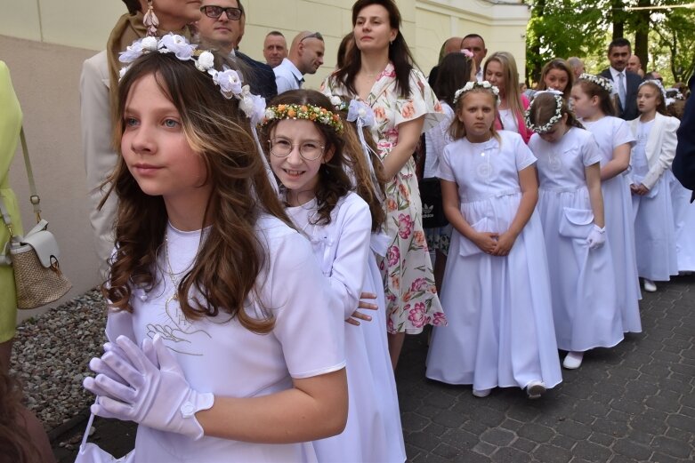  Pierwsze spotkanie z Jezusem. Komunia Święta w parafii św. Jakuba 