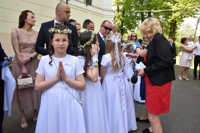  Pierwsze spotkanie z Jezusem. Komunia Święta w parafii św. Jakuba 