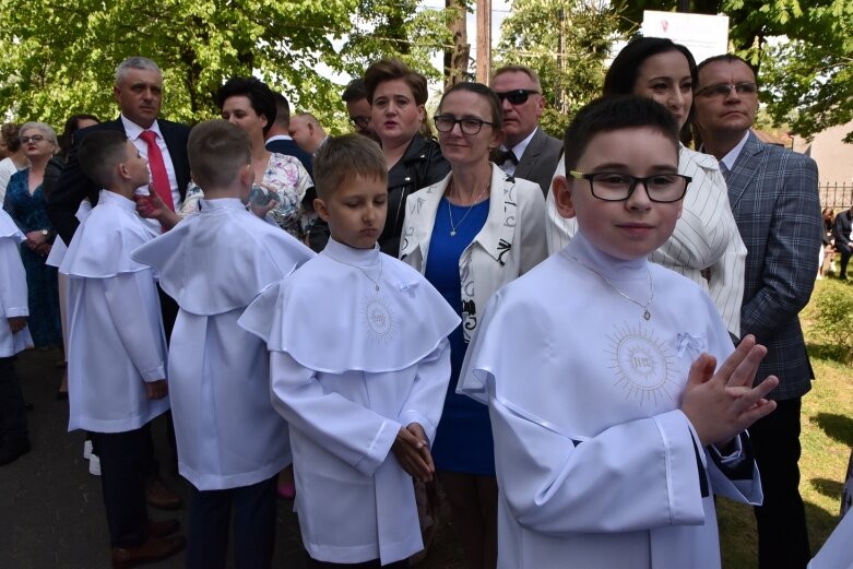  Pierwsze spotkanie z Jezusem. Komunia Święta w parafii św. Jakuba 