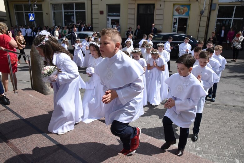  Pierwsze spotkanie z Jezusem. Komunia Święta w parafii św. Jakuba 