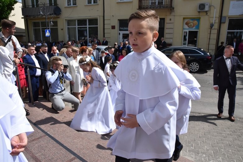  Pierwsze spotkanie z Jezusem. Komunia Święta w parafii św. Jakuba 