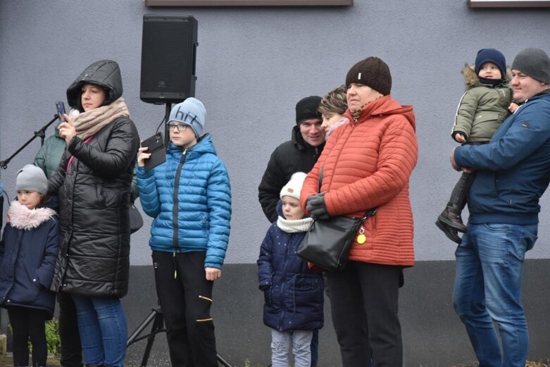  Pokaz strażakow. Zbierali na leczenie Agaty 