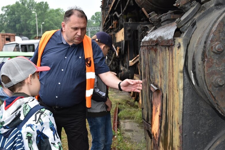  Ponad 550 osób na Dniu Dziecka w skierniewickiej parowozowni 