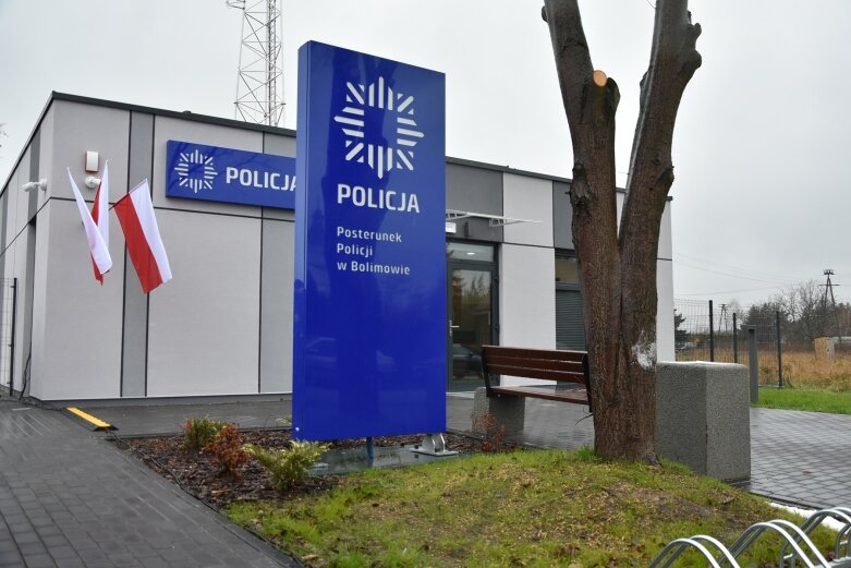  Posterunek policji w Bolimowie już otwarty 