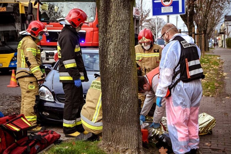  Potrącony motorowerzysta na ulicy Batorego 