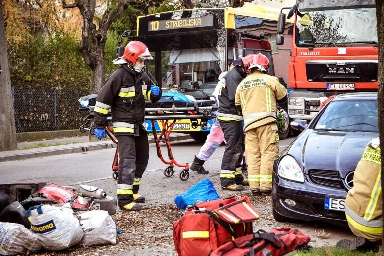  Potrącony motorowerzysta na ulicy Batorego 