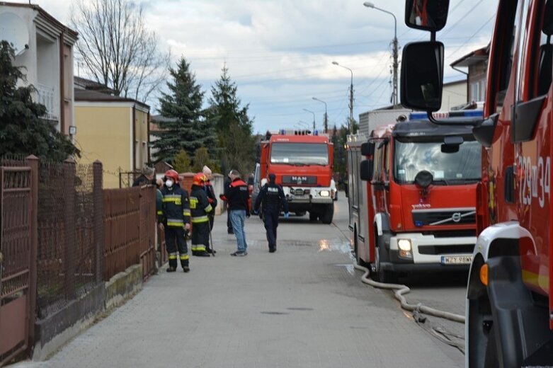  Pożar na ulicy Pomorskiej! O włos od nieszczęścia 