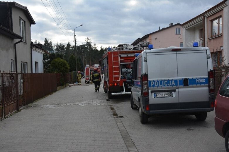  Pożar na ulicy Pomorskiej! O włos od nieszczęścia 