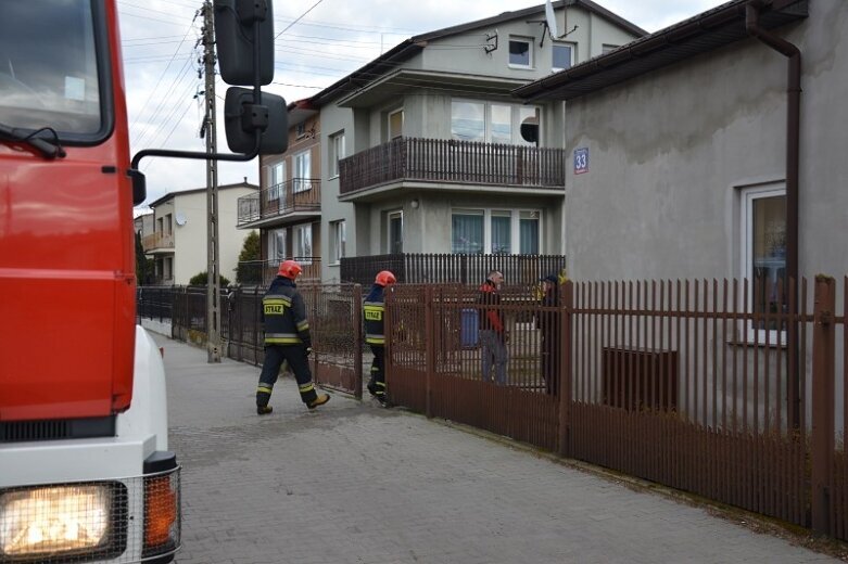  Pożar na ulicy Pomorskiej! O włos od nieszczęścia 