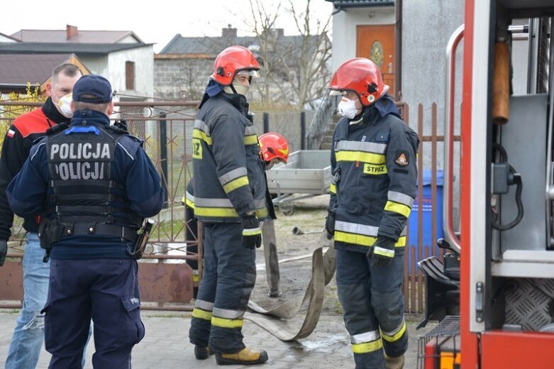  Pożar na ulicy Pomorskiej! O włos od nieszczęścia 