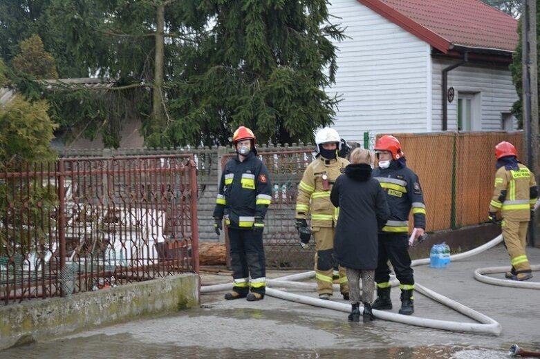  Pożar na ulicy Pomorskiej! O włos od nieszczęścia 