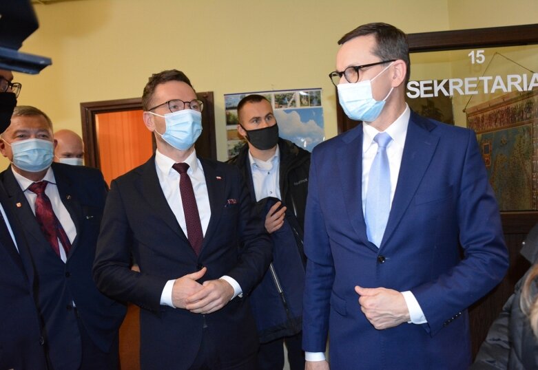  Premier Mateusz Morawiecki odwiedził Bolimów w przedostatni dzień roku 