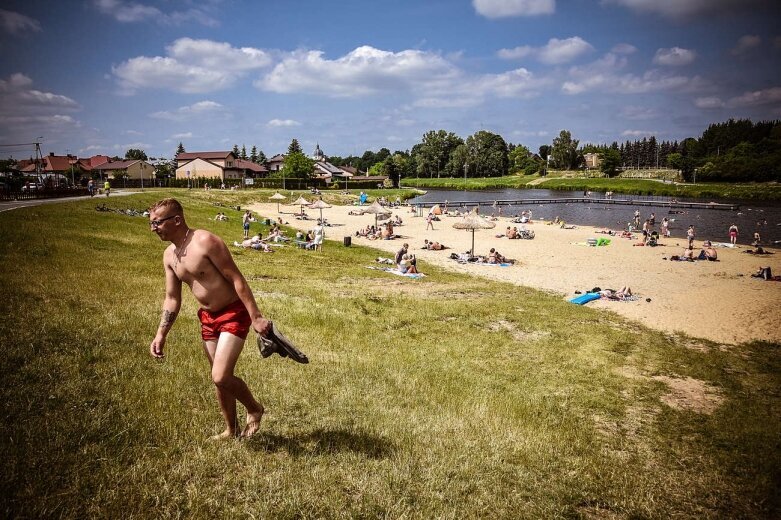  Słoneczny weekend nad zalewem Zadębie 