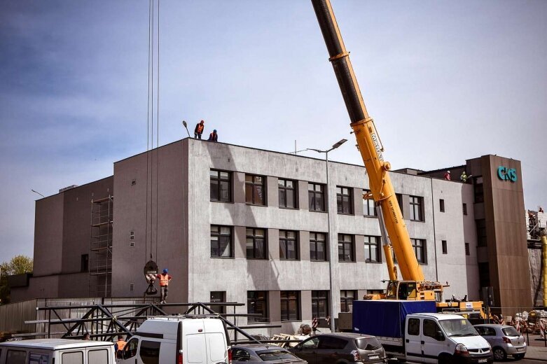  Szklany dach w centrum kultury w Skierniewicach [ZDJĘCIA, FILM] 