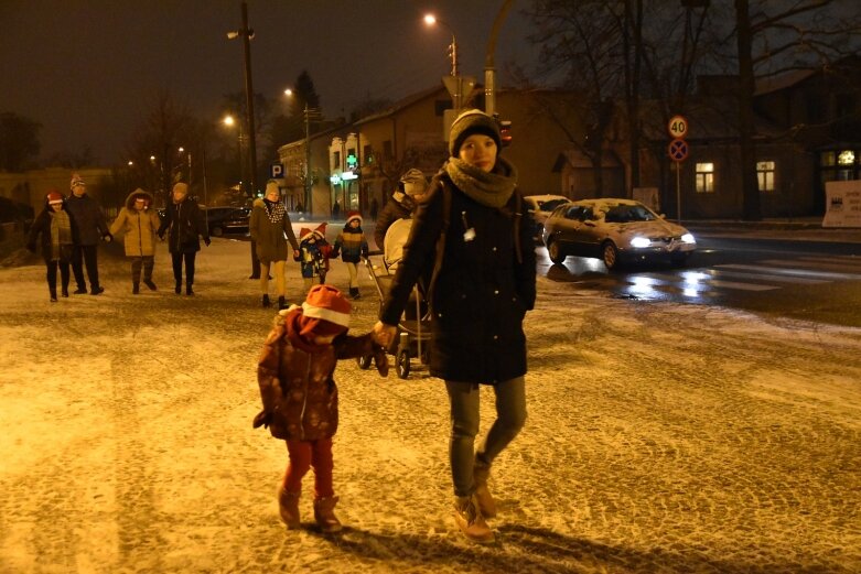  Taki marsz mikołajów tylko w Skierniewicach! 