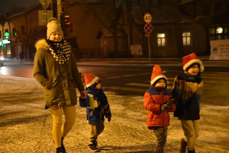  Taki marsz mikołajów tylko w Skierniewicach! 