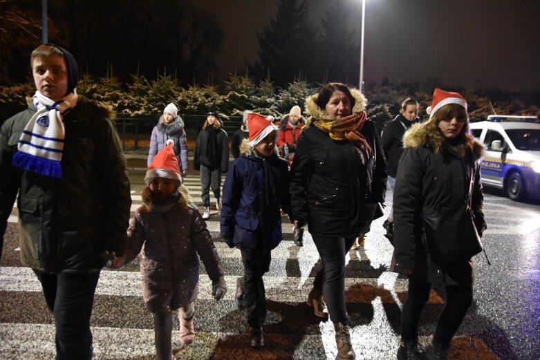  Taki marsz mikołajów tylko w Skierniewicach! 