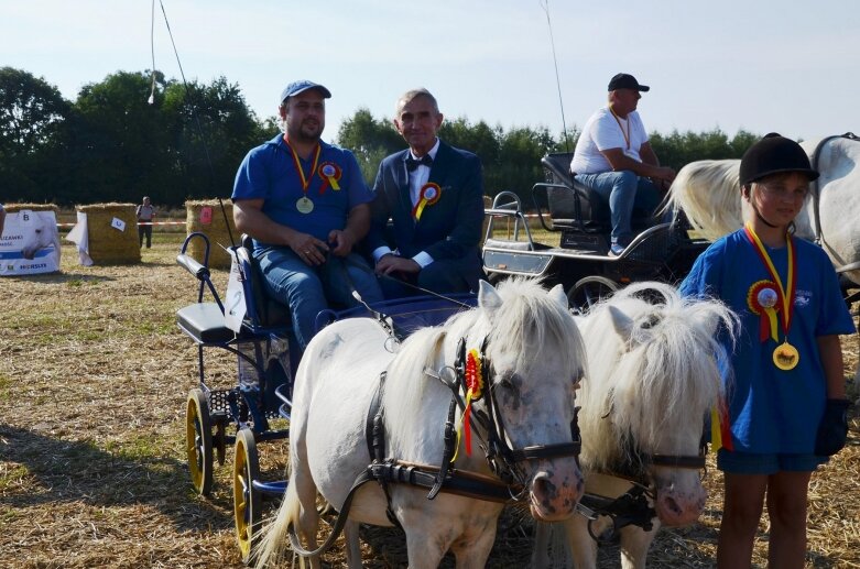  Tłumy na powiatowyh dożynkach w Godzianowie 