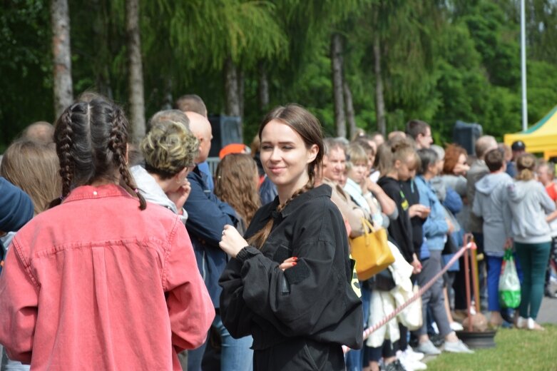  Tłumy na zawodach pożarniczych w Makowie 