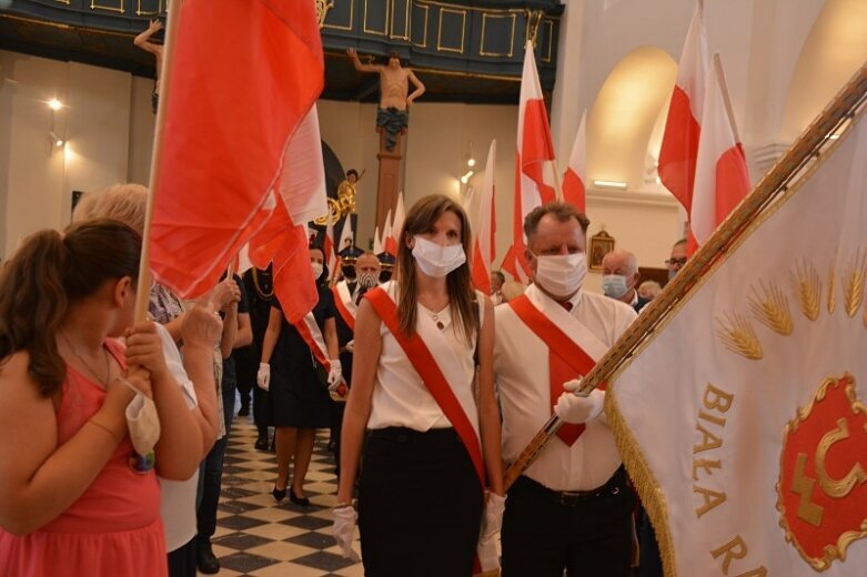  To nie była tylko oficjalna uroczystość. Manifestacja patriotyczna rawian! 