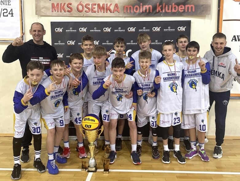 Triumf Ósemki w Central European Youth Basketball League