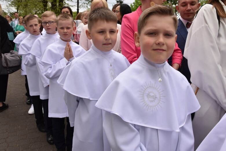  Uroczystość Pierwszej Komunii Świętej w parafii św. Jakuba 