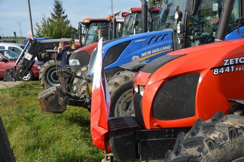  W biurze poselskim PiS protestujący rolnicy mówili o zdrajcach 