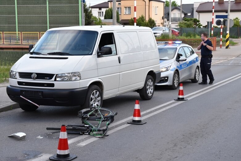  Wypadek z udziałem nastoletniego rowerzysty na Rawce 