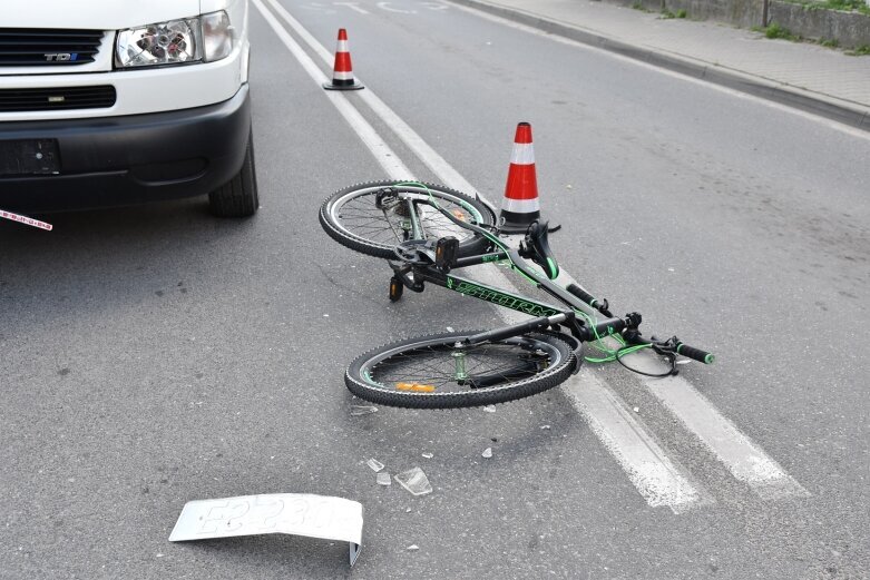  Wypadek z udziałem nastoletniego rowerzysty na Rawce 